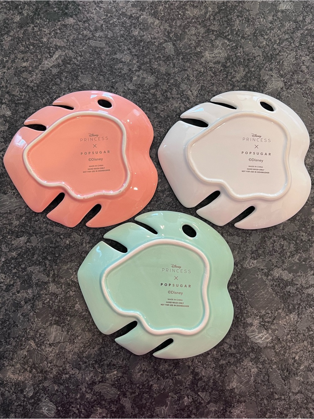 Disney Pop Sugar Moana Leaf Trinket tray set - Picture 2 of 7